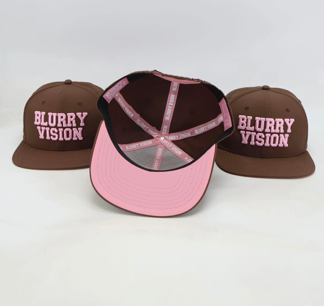BV BROWN/PINK CAP